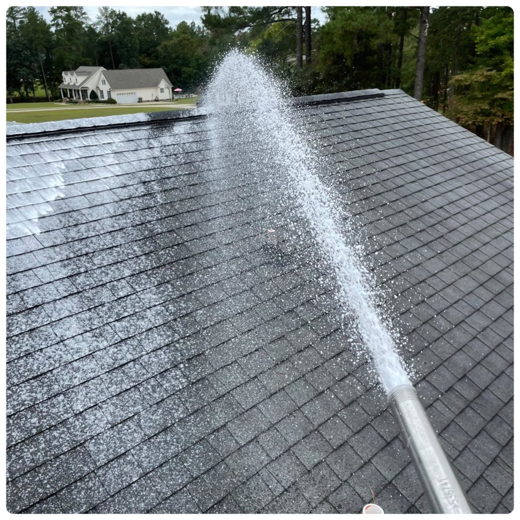 Roof Shingles Washing